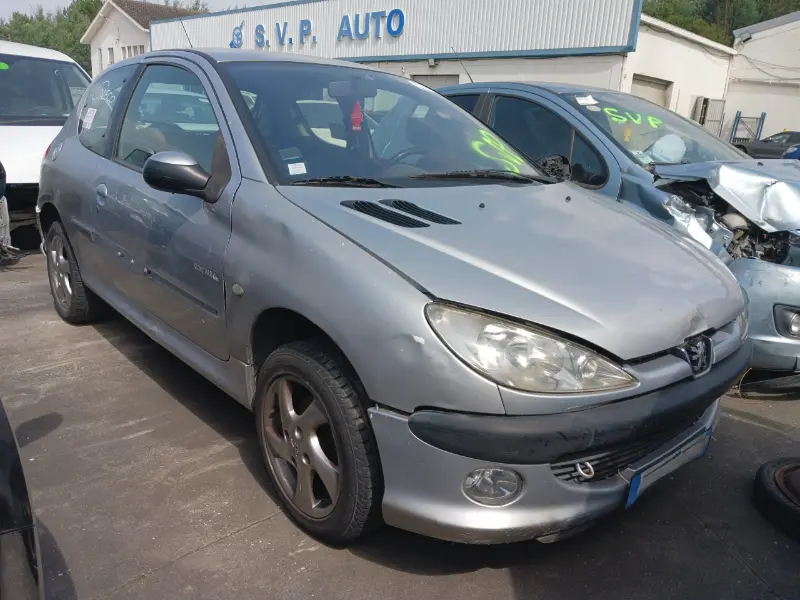 Peugeot 206 de 2001 para peças, lateral direita frente. SVPAuto